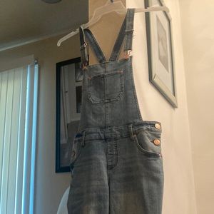 Cherokee Denim Long Overalls